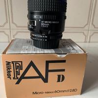 ObiettivoAF Micro Nikkor 60/2.8