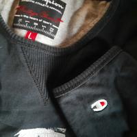 maglia donna champion blu cotone