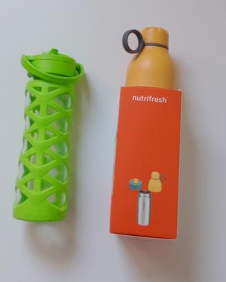 Thermos Nutrifresh con tazza e bottiglia vetro