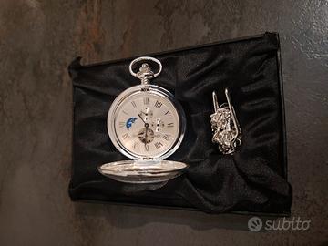 Orologio da taschino con movimento meccanico 
