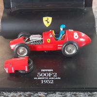 Modellino Ferrari 500 F2 del 1952 Alberto Ascari