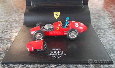 Modellino Ferrari 500 F2 del 1952 Alberto Ascari