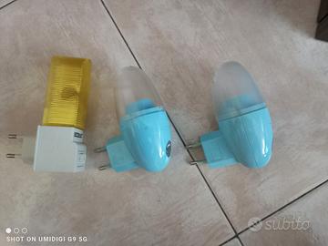 CHICCO 2  luce da notte con sensore + 1 ELETTRO GT
