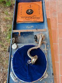 Grammofono d'epoca Edison Bell jr FUNZIONANTE