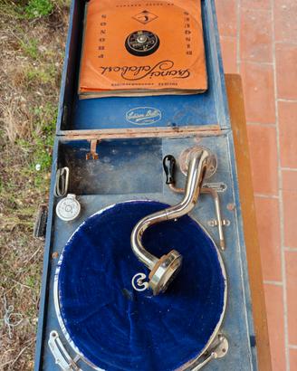 Grammofono d'epoca Edison Bell jr FUNZIONANTE