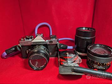 Fujica ST605N + 3 Obiettivi 135mm, 55mm, 28mm -M42