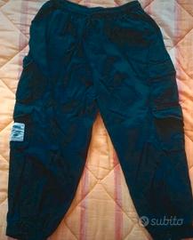 pantaloni neri con tasconi taglia S 