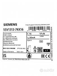 Interruttore Siemens 16 A
