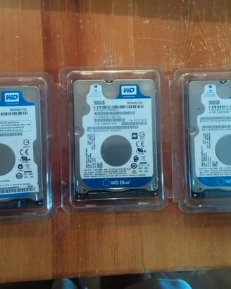 Lotto Hard Disk HDD 2,5" SATA –Toshiba,Seagate,WD