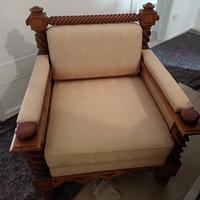 poltrona 80 x 83 x 90. seduta profonda 62 cm 