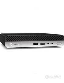 Hp Mini pc i5 8400T 16gb 250gb Nuovo