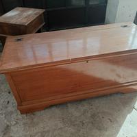 cassapanca artigianale falegname in legno