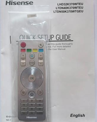 Telecomando TV EN-3A31 HISENSE ORIGINALE