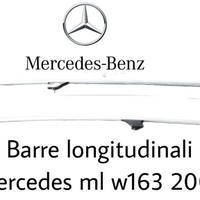 BARRE LONGITUDINALI TETTO MERCEDES ML W163 2Â° Ser