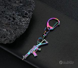 Porta chiavi ak 47 multicolore