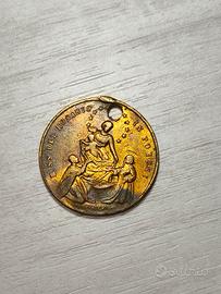 🪙 Medaglia devozionale SS Maria Pompei San 🪙 