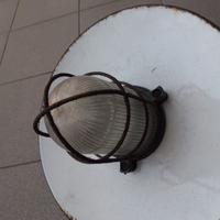 Lampada industriale vintage da esterno