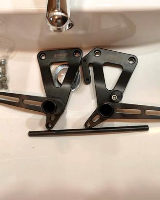 Pedane arretrate superbike Gifrap per Ducati 888