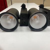 FARETTO LED COLORE NERO 35W