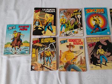 fumetti di Tex e Zagor in blocco 