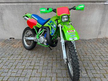 KAWASAKI 250 2t ENDURO ANNO 1989 REPLICA GRASSO