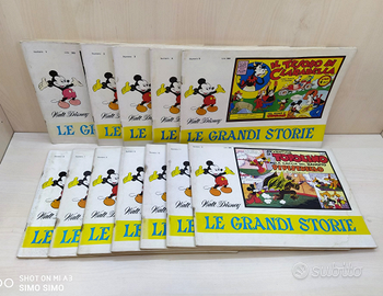 Le grandi storie Topolino 67 fumetti vintage lotto