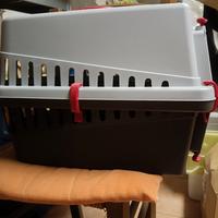 trasportino per gatto/ coniglio