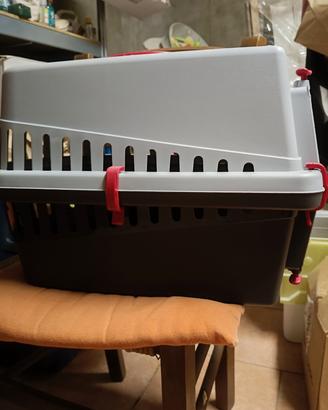 trasportino per gatto/ coniglio