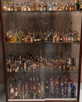 bottiglie liquore mignon