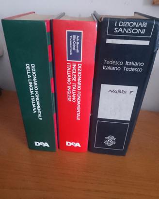 Tre libri dizionari della lingua 