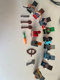 Lotto Minifigure LEGO Minecraft e Accessori