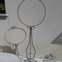 Porta gabbia porta vaso