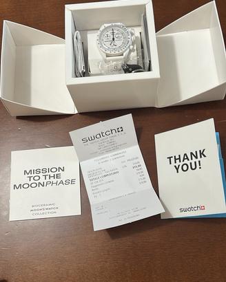 OMEGA x Swatch Moonswatch Snoopy Full Moon