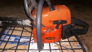 Motosega castor alpina echo generatore