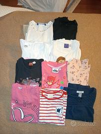 maglie maniche lunghe bambina 4 anni