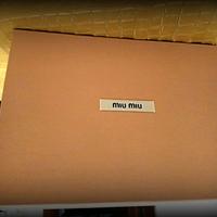 Scatola Box MIU MIU (Miuccia Prada) 24x17x4h Nuova