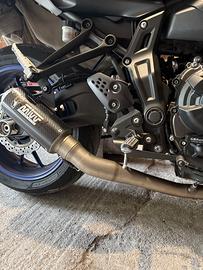 Mivv mk3 carbonio MT-07 completo