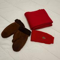 Kit da montagna (sciarpa, fascia e manopole)