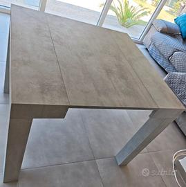 Tavolo Consolle Allungabile First, Grigio  