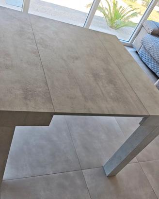 Tavolo Consolle Allungabile First, Grigio  