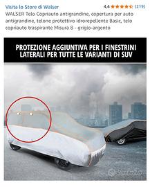telo anti grandine per suv