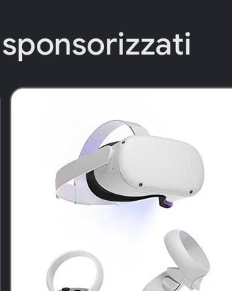 visore realtà virtuale