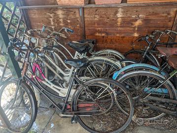 Varie biciclette uomo e donna tutte DA SISTEMARE 