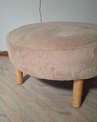 pouff beige rovere 