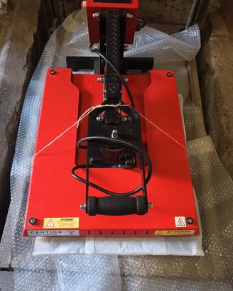 pressa a caldo termopressa professionale 40x50 