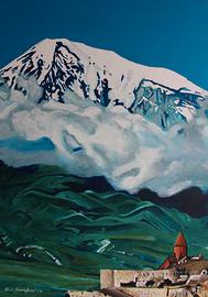 Dipinto Originale – "Landscape-Sacro Monte"