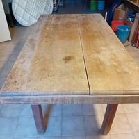 tavolo in legno di olmo centenario 