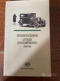 Federico Chabot  L' Italia contemporanea
