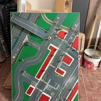 quadro magnetico per la simulazione traffico