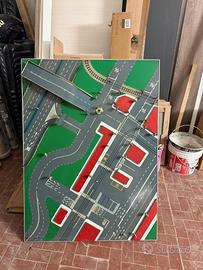 quadro magnetico per la simulazione traffico